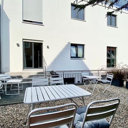 Modernes Apartment, Terrasse Und Garten Am Lilienthalpark Im Suedwesten Berlins Ngoại thất bức ảnh